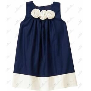 Gymboree Marina Party Colorblock Rosette Dress - 3T